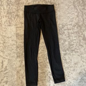 Girls size 12 black Ivivva leggings
